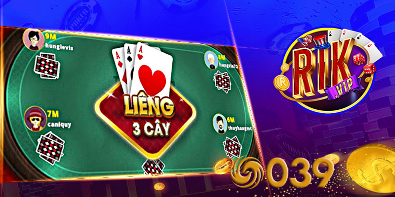 Cách chơi Liêng trên game bài 039 Bet